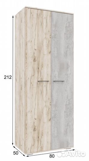 Прихожая Бостон 190см Лофт