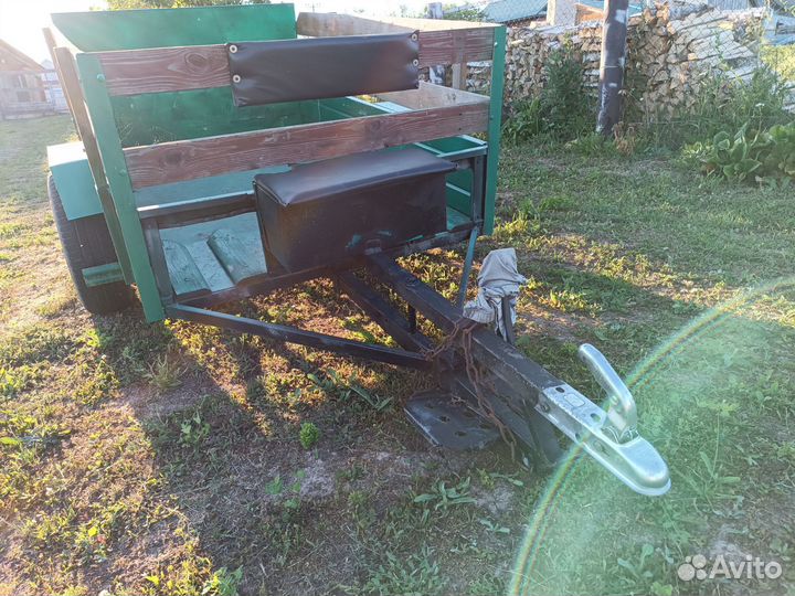 Прицеп для мотоблока Нева + навесное оборудование