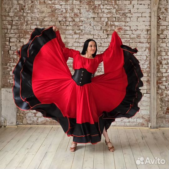 Фламенко испанский костюм прокат