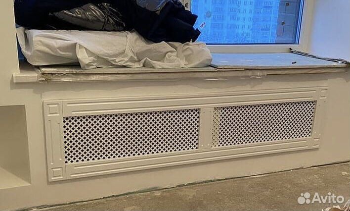 Декоративный короб для батареи