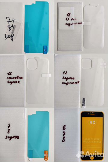 Защитные стекла для iPhone