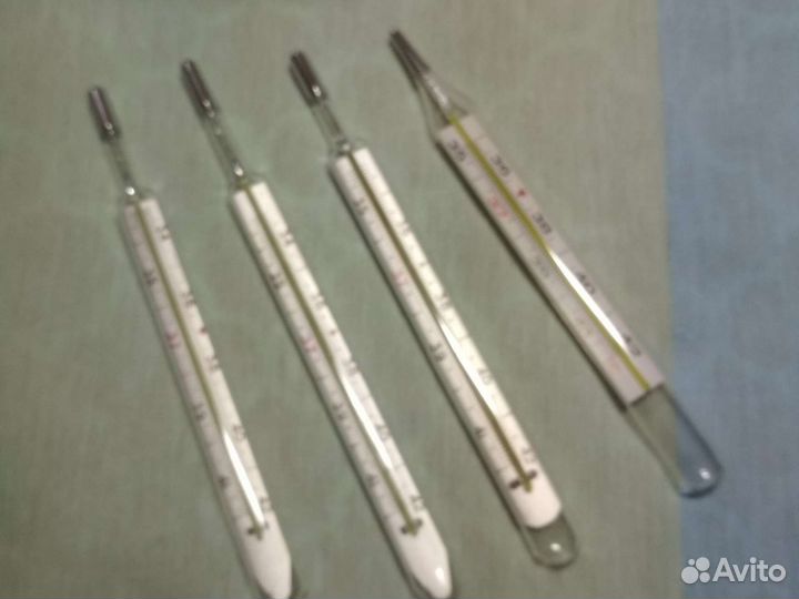 Термометры ртутные медицинские СССР