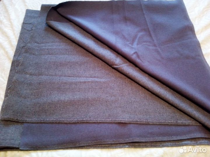 Ткань СССР. Пальтовая (драп), костюмная