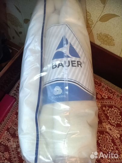 Одеяло шерстяное меринос Бауэр