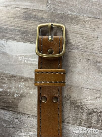 Поясная сумка бананка из натуральной кожи