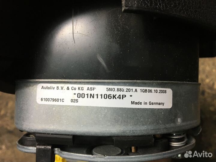 Подушка безопасности в руль Volkswagen Tiguan