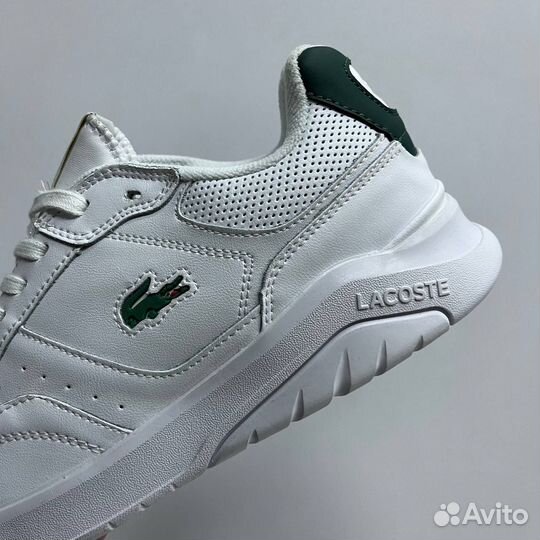 Мужские кроссовки Lacoste белые