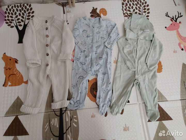 Пакет вещей для мальчика от 62 до 74