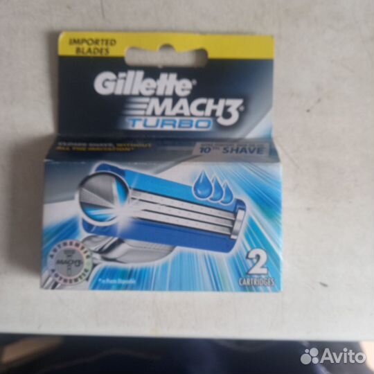 Сменные кассеты gillette mach3