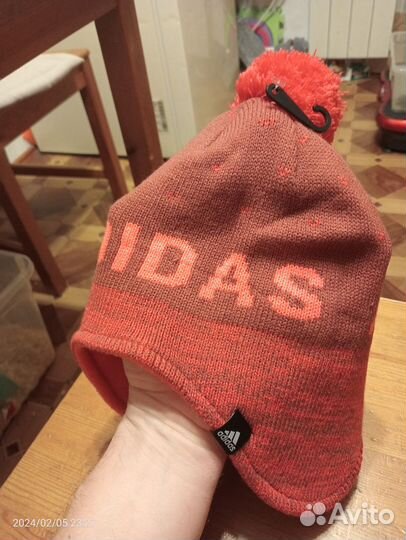 Шапка adidas детская Peruvian Beanie