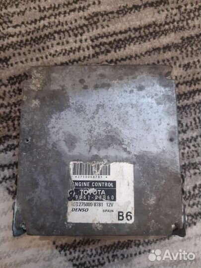 Эбу Toyota Corolla E120