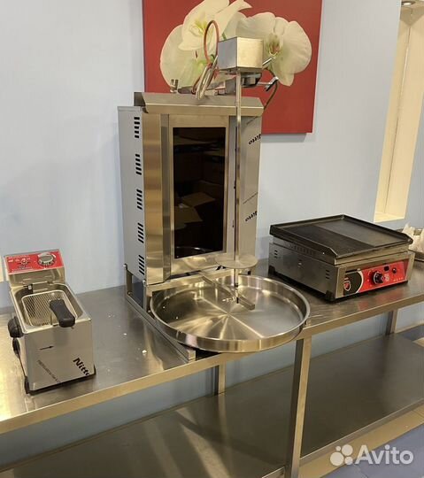 Оборудование для шаурмы Silver