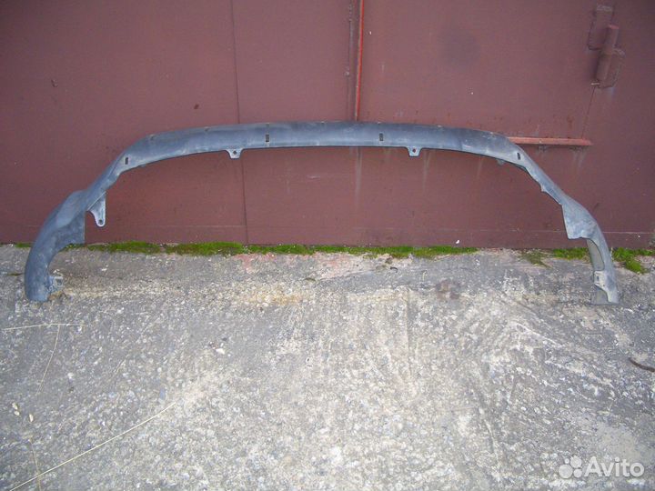 Юбка переднего бампера Тойота Рав 4 с 15