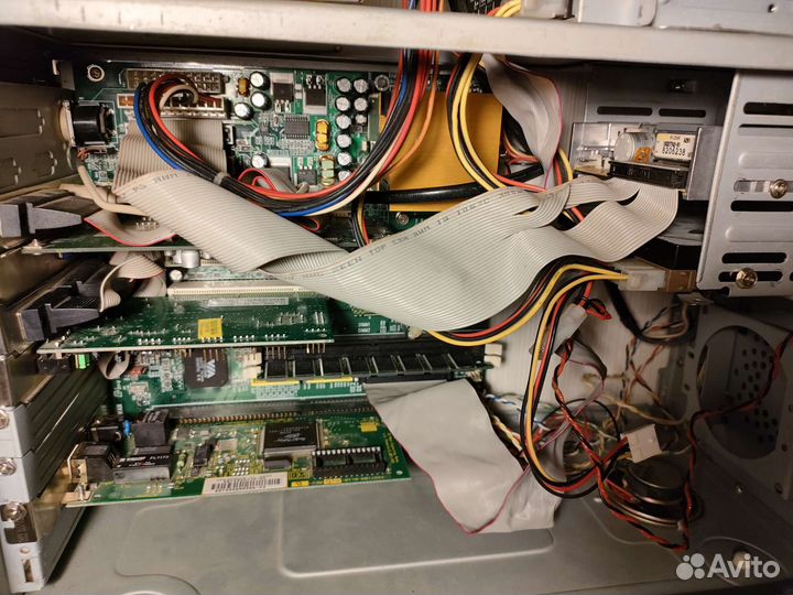 Ретро винтаж пк Intel Pentium III; MMX/ж/д 6,4Gb