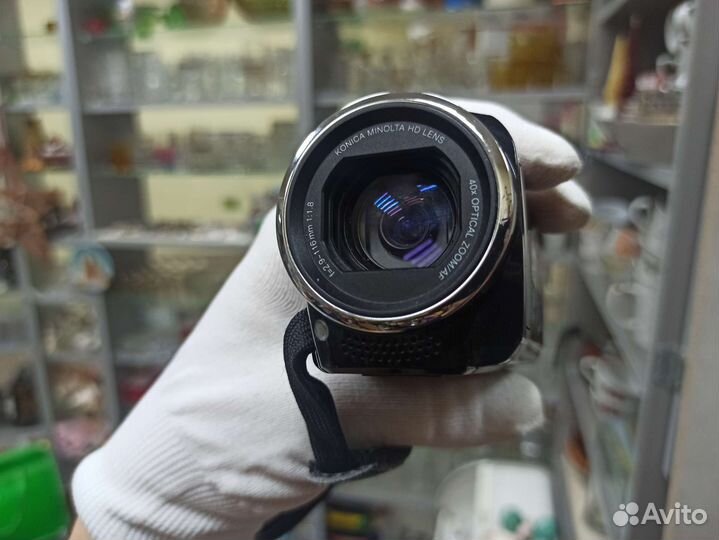 Видеокамера JVC HD Everio GZ-HM446BE Рабочая