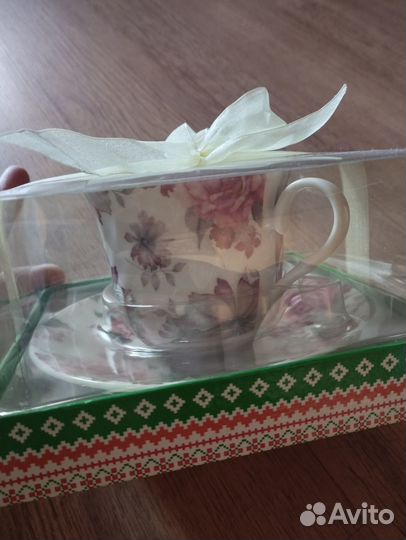 Чашка и блюдце