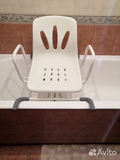 Сиденье для ванны поворотное для пожилых людей