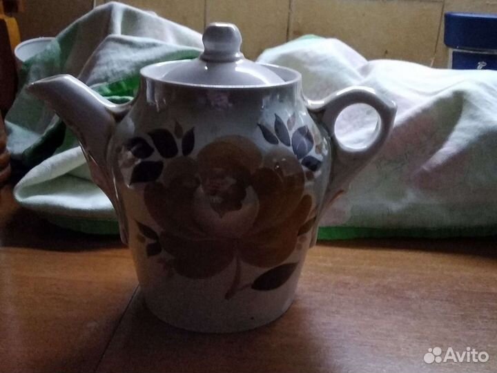 Чайник заварочный СССР первомайский фз(песочное