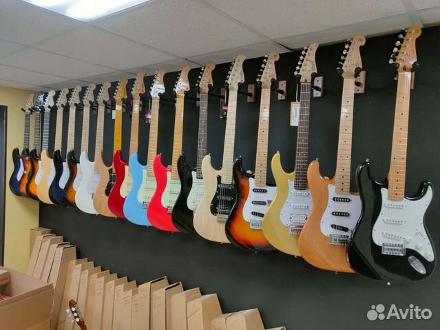 Электрогитара стратокастер в ассортименте