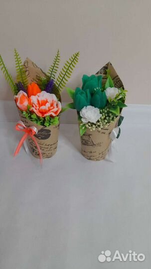 Букеты из мыла ручной работы