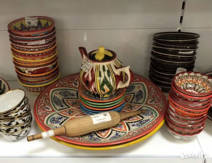 Узбекский Сервиз чайный в ассортименте