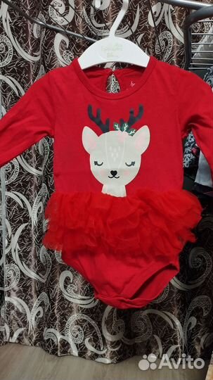 Боди новогоднее