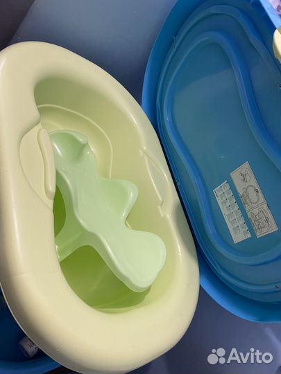 Пеленальный столик с ванночкой brevi