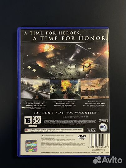 Medal of Honor European Assault Ps2