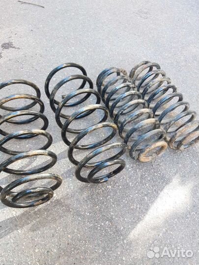 Пружины vw golf 4, bora с занижением -30