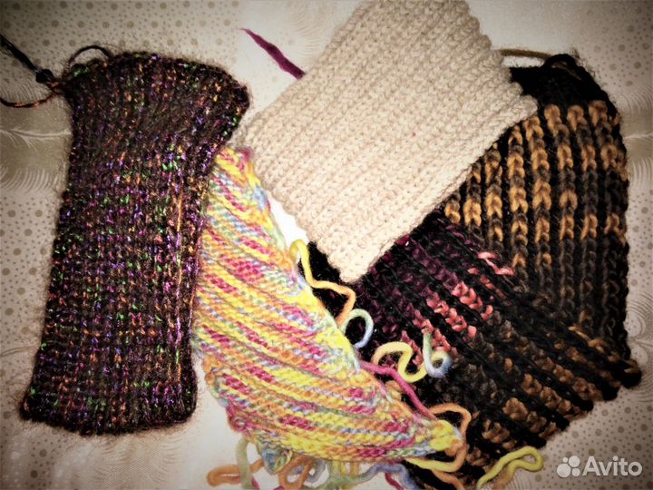 Вязаные повязки на голову