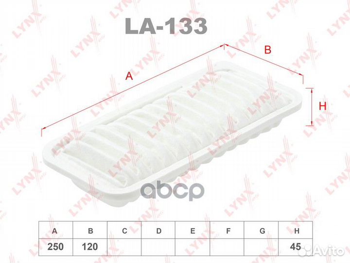 Фильтр воздушный toyota IST NCP60,NCP61,NCP65,T