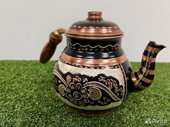 Чайник заварочный медный