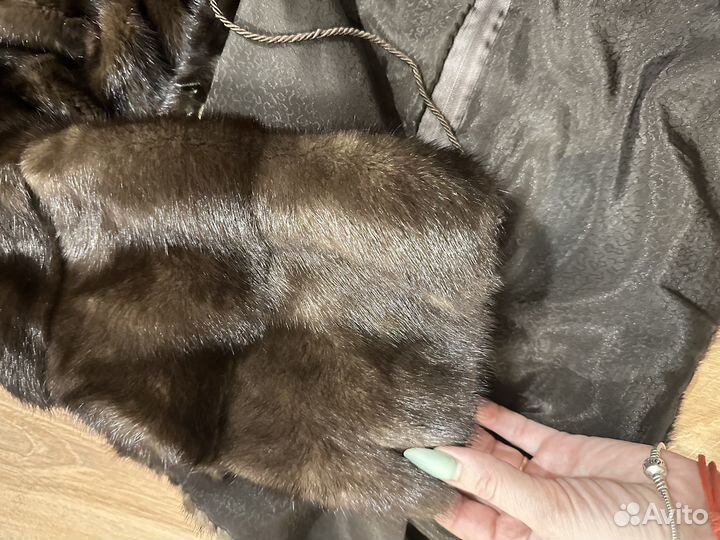 Шуба норковая 46 48 бу