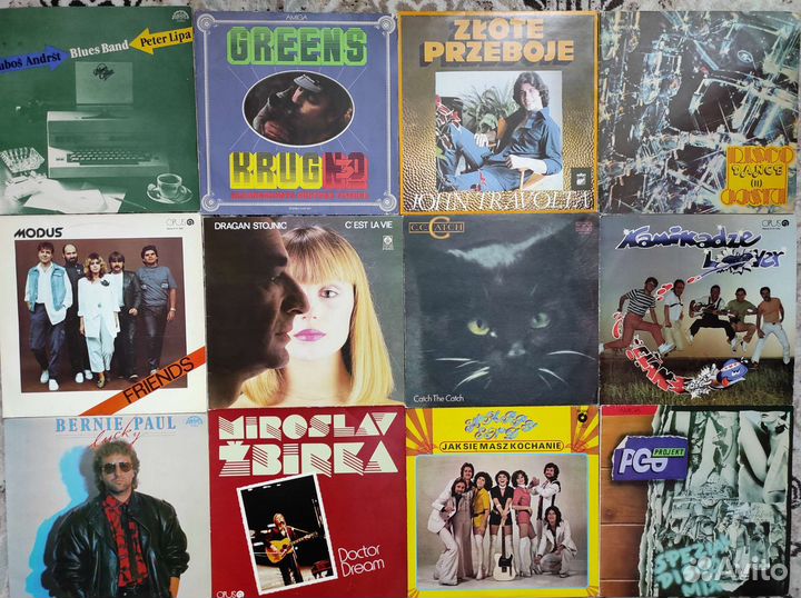 Набор 60 шт C.C.Catch Dire Straits Abba Джо Дассен