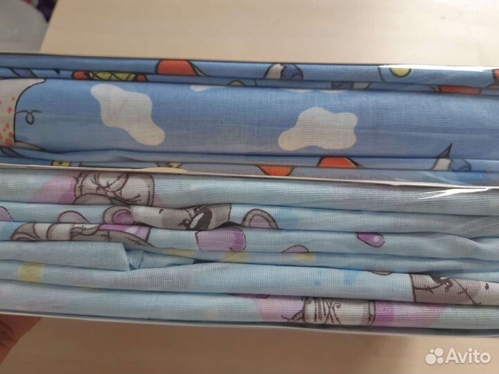 Детское постельное белье новое. Бязь