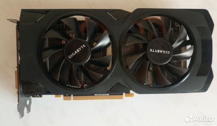 Видеокарта RX480 8gb, нерабочая