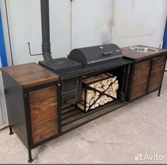 Мангальный комплекс лофт