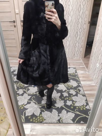 Шуба из норки