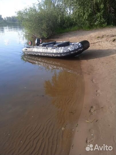 Лодка пвх Хантер 360 нднд и Мотор Toyama 9.9(15)