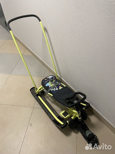 Снегокат Ника Тимка Спорт 6 с пришельцами тс6/П2