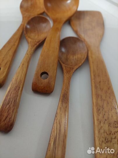 Кухонный набор из мандаринового дерева