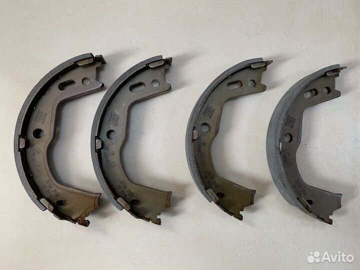 Колодки барабанные стояночного тормоза Santa-Fe DM