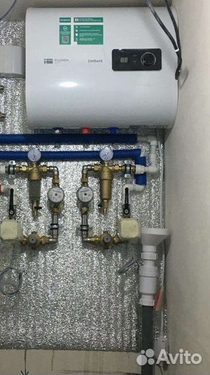 Сантехник, сборка душевой