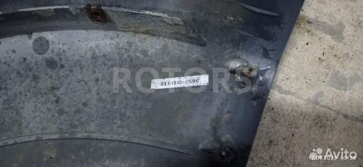 Ступеньки кабины правое MAN TGA 2005 81615100596