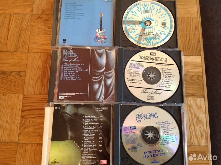 CD фирма Nazareth, Saxon, CC Catch, Modern Talking