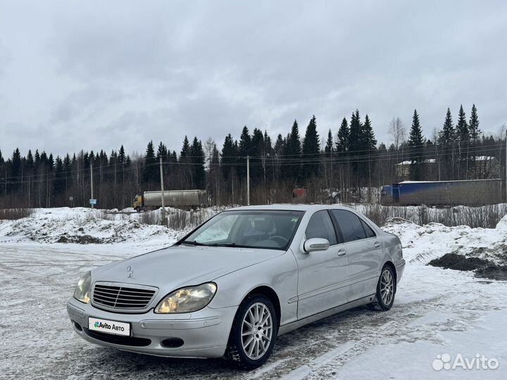 Mercedes-Benz S-класс 5.0 AT, 2000, 265 000 км