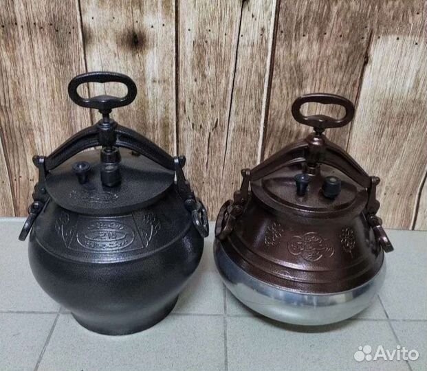 Печь с дымоходом казан с крышками