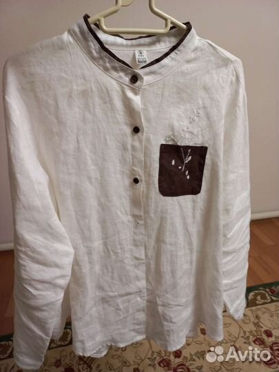 Рубашка женская белая