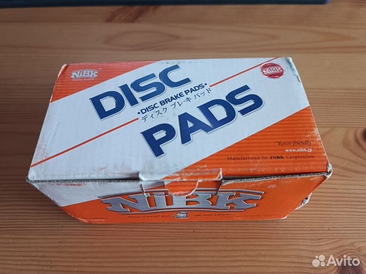 Колодки тормозные дисковые nibk PN2201