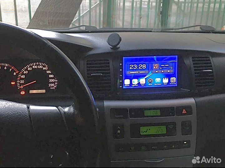 Магнитола Toyota Corolla 00-06г